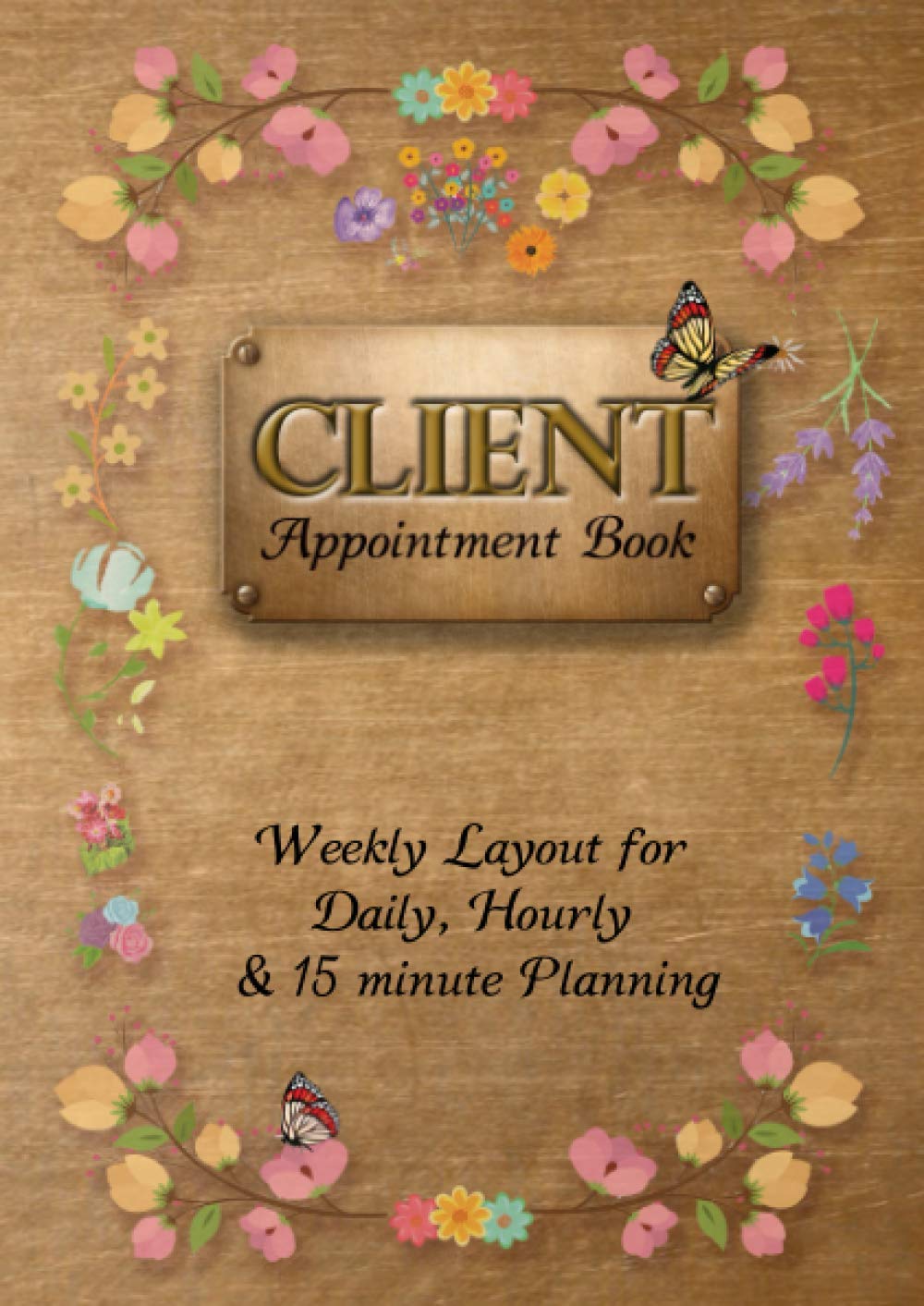 Client Appointment Log Book: A5 Appointment book | Hourly appointment planner | Salon client organiser | appointment scheduling book| hair salon appointment |