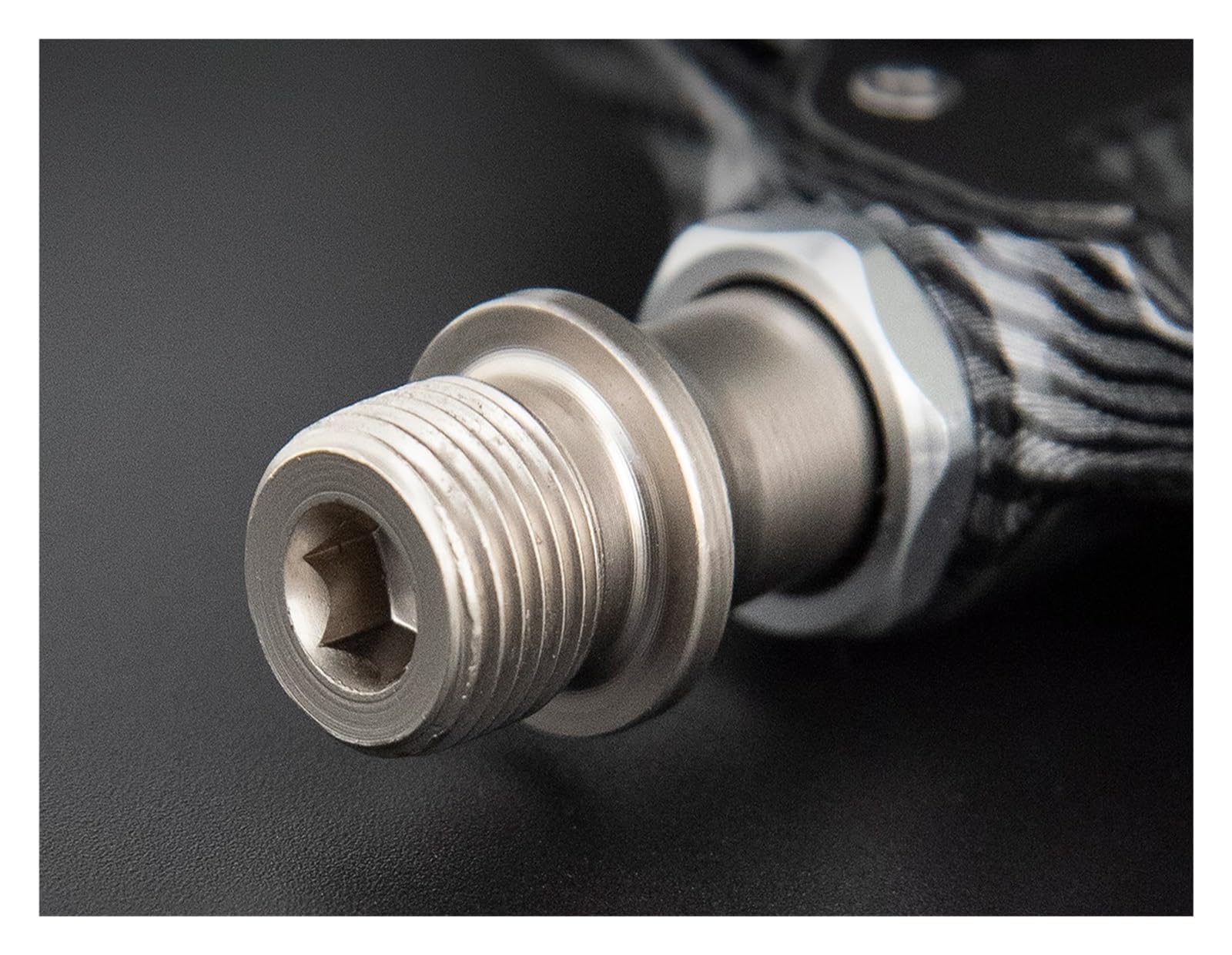 Pedales automáticos con calas y patrón de Fibra Carbono for Bicicleta Carretera, compatibles Sistemas Shimano SPD SL/KEO