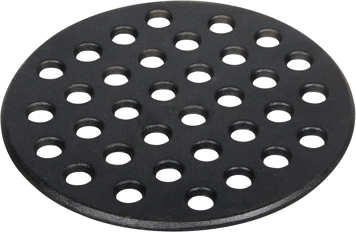 9 Inches BBQ High Heat Cast Iron Charcoal Fire Grate Fits for Large Kamado Grill Green Egg fire Grate and kamado Joe Grill Parts Charcoal Grate Replacement Accessories-9'' LFGC