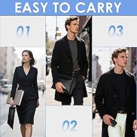 Vista 13 de Faraday - Bolsas para teléfonos, paquete de 2 cajas Faraday de bloqueo de señal, bloqueo de señal RFID, bolsa Faraday para teléfono, tabletas, datos