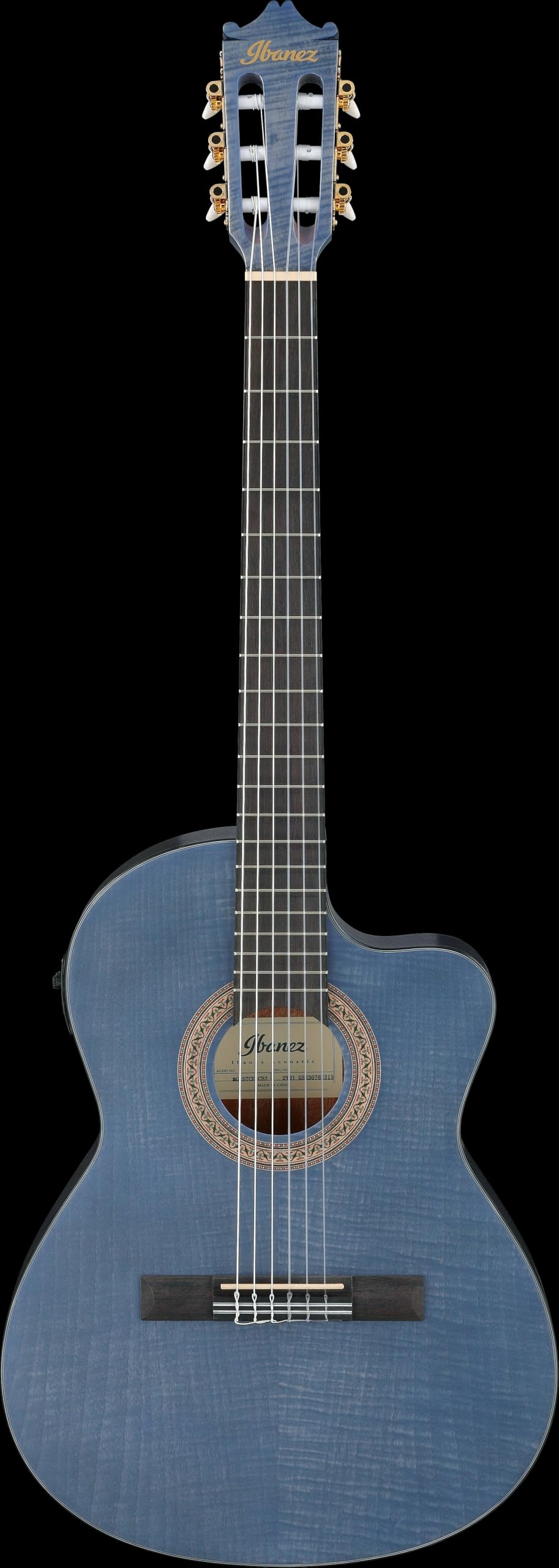 Amazon.com: Ibanez GA5FMTCE Thinline Nylon Acoustic-electric