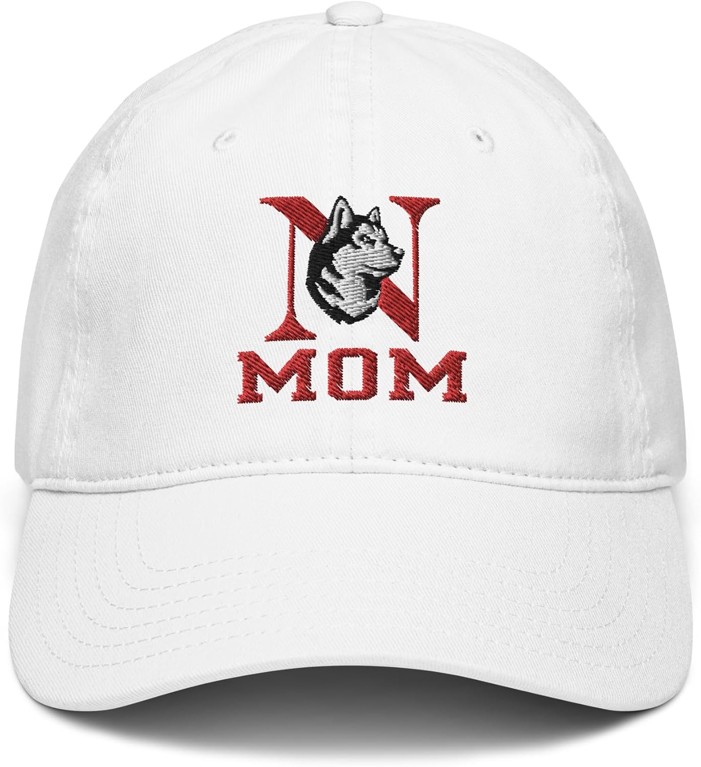 Northeastern Huskies Mom Logo Officially Licensed Adjustable Baseball Hat