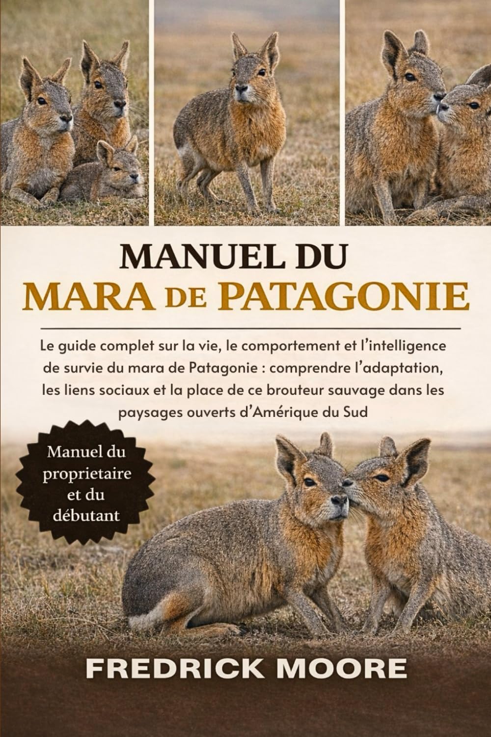 MANUEL DU MARA DE PATAGONIE: Le guide complet sur la vie, le comportement et l’intelligence de survie du mara de Patagonie : comprendre l’adaptation, ... dans les paysages ouverts d’Amérique du Sud