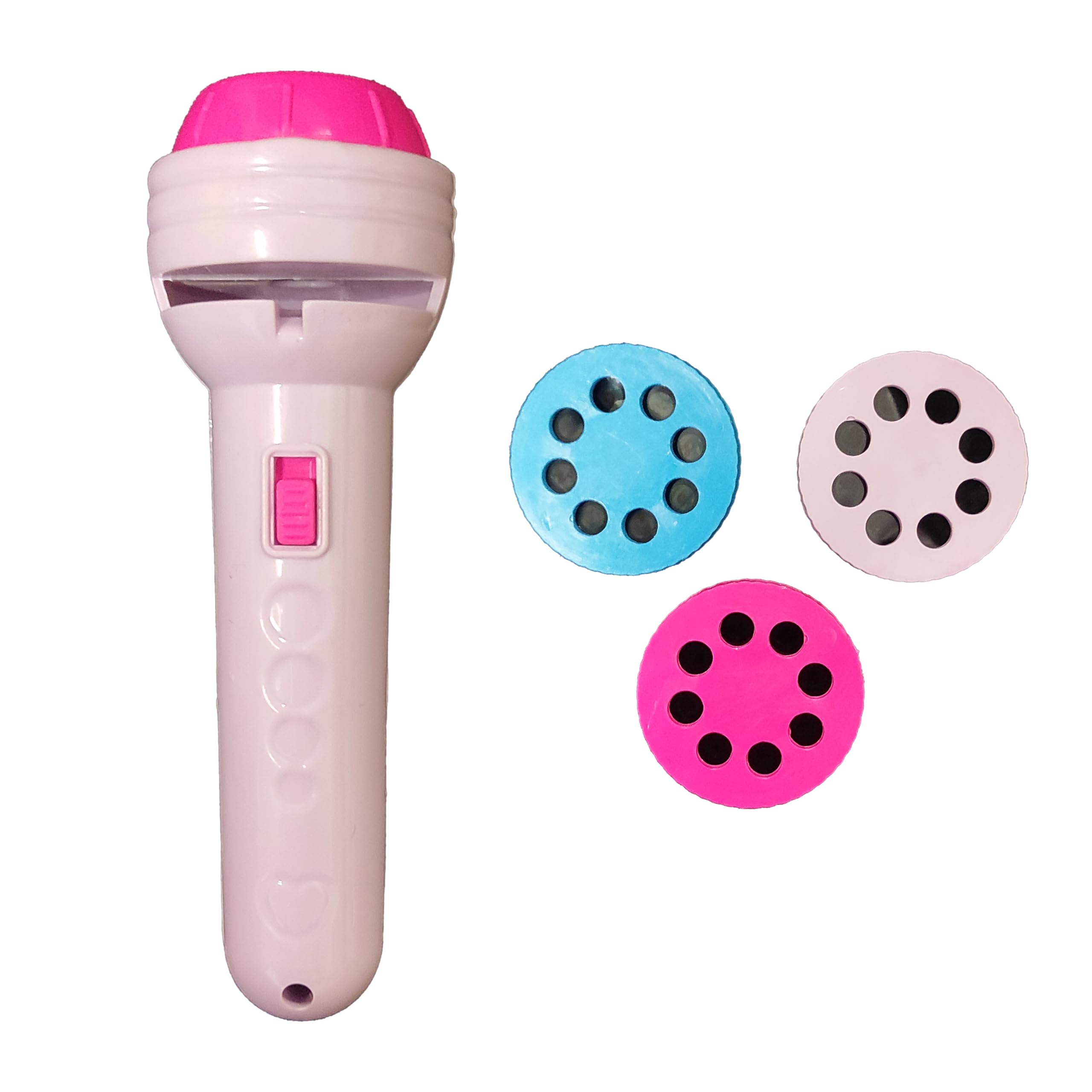 VGRASSP 3 Slides Projection Flashlight Torch Toy for Kids and Toddlers | 24 Patterns in 3 Slides | Early Cognitive Ability Development Play Tool | Perfect Bedtime Toy - Color As Per Stock (B0BNF3FDQV) Amazon Price History, Amazon Price Tracker