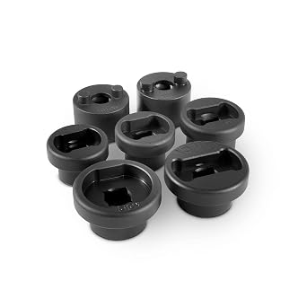 Tiger Tool Leaf Spring Pin Socket Set, Complete Set to Remove and Install Threaded Spring & Shackle Pins on Class 6 8 Commercial Heavy Duty Trucks & Equipment, 15111