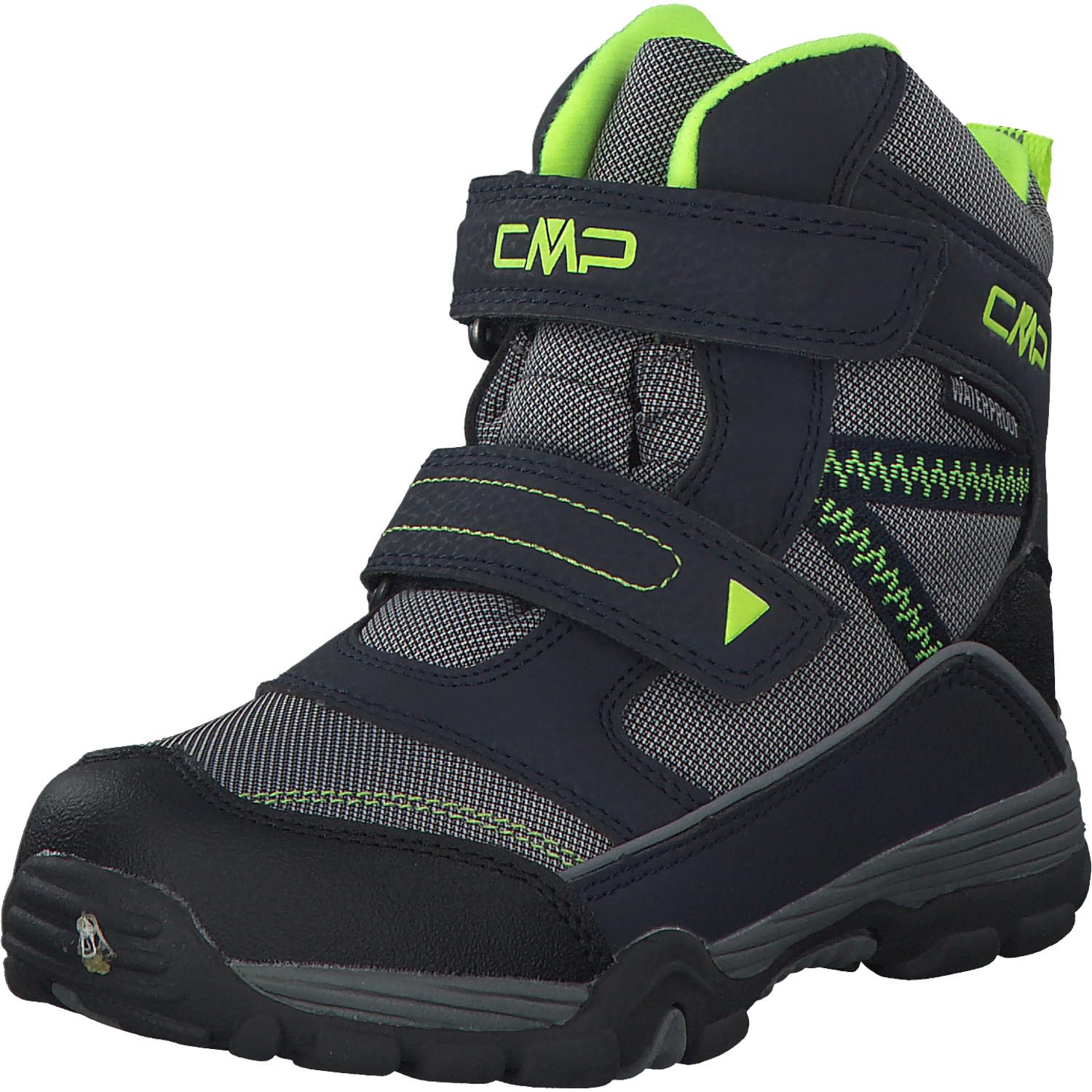 CMP Unisex Children's Pyry Wp Snow Boot, Anthracite Ice, 12.5 UK Child