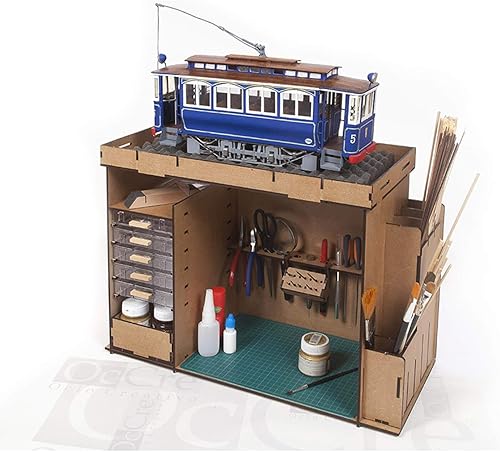 Miniatura 4 de Occre 19110 Gabinete de taller portátil (kit) para constructores de modelos