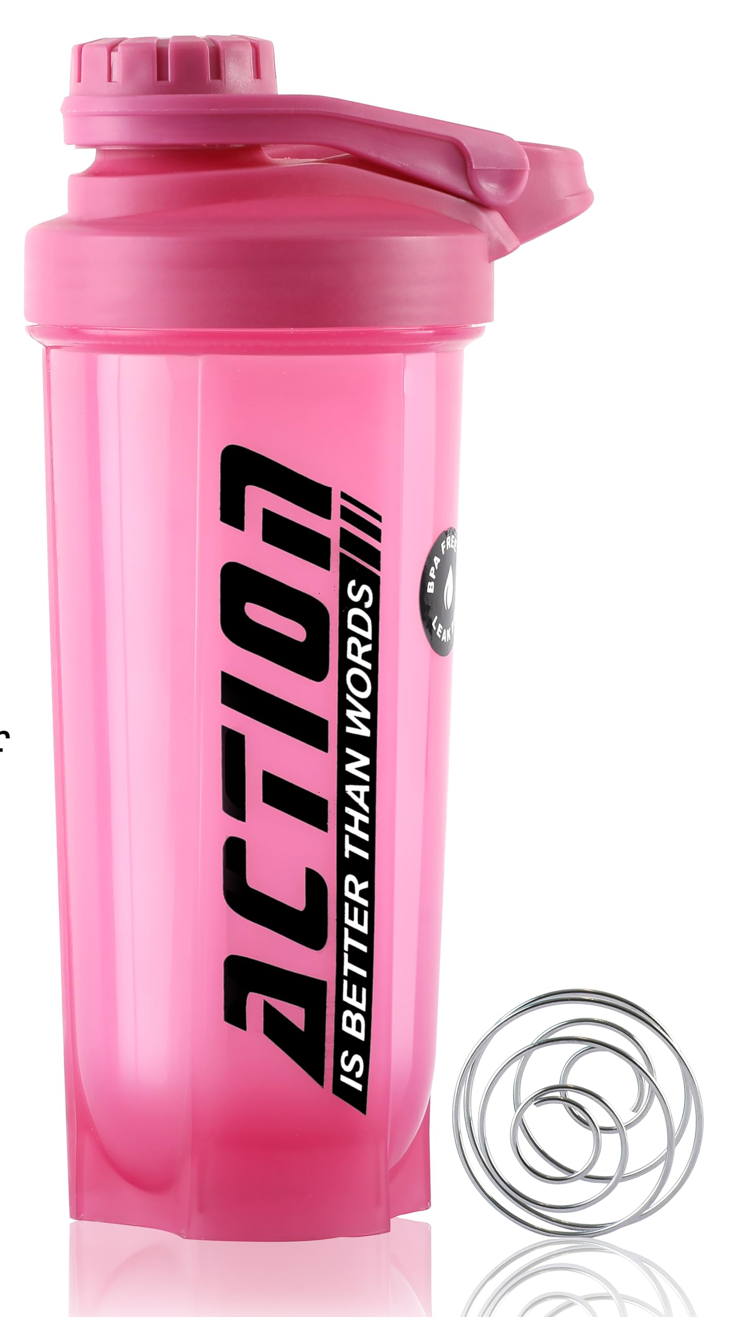 Zyro Action Gym Shaker Bottle – 750ml Protein Shaker with Mixer Ball, Leak-Proof Sipper Bottle for Gym, Fitness & Sports, BPA-Free, Multicolor (Pack of 1)-image-38