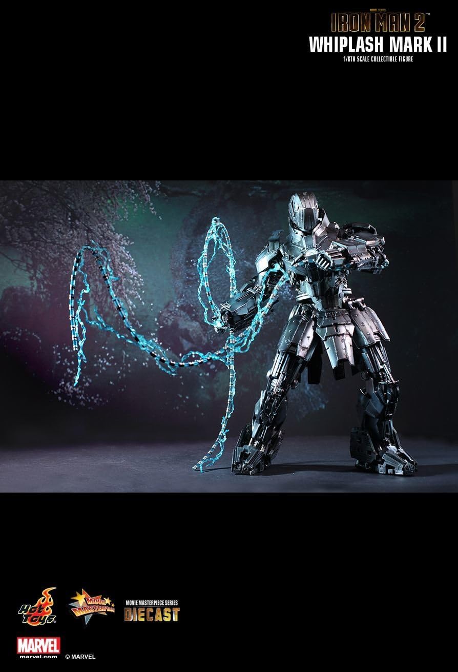 Movie Masterpiece Diecast "Iron Man 2" 1/6 Scale Figure Whiplash Mark II