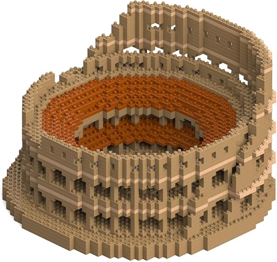 JEKCA Colosseum 01S | Architecture Plastic Building Blocks | Age 14+