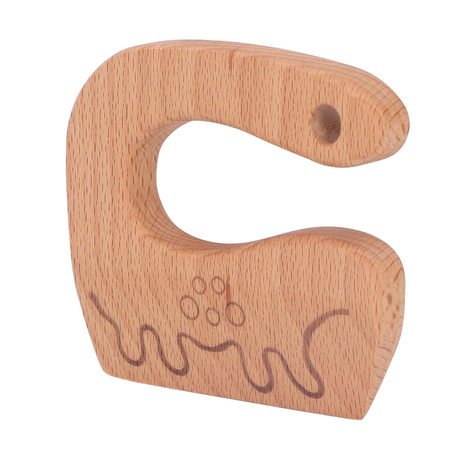 Pongnas Fun Animal-Themed Wooden Kids Chopper – Safe Ergonomic & Cooking Tool for Toddlers Ages 2–8 (Bear Designs)
