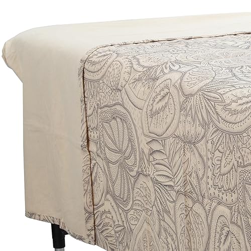 Miniatura 5 de ForPro Professional Collection Sábana encimera de franela de alta calidad para mesas de masaje, ultraligera, resistente a las manchas y a las