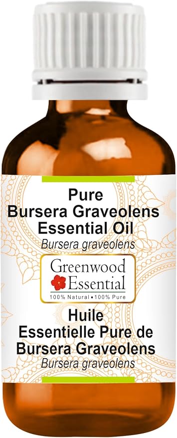 Greenwood Essential Pure Bursera Graveolens Essential Oil Bursera graveolens Steam Distilled 30ml 1 oz