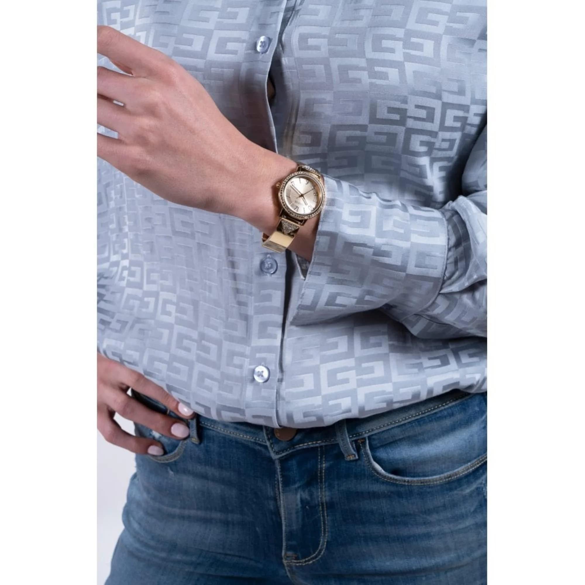 Guess Mesh Bracelet Watch