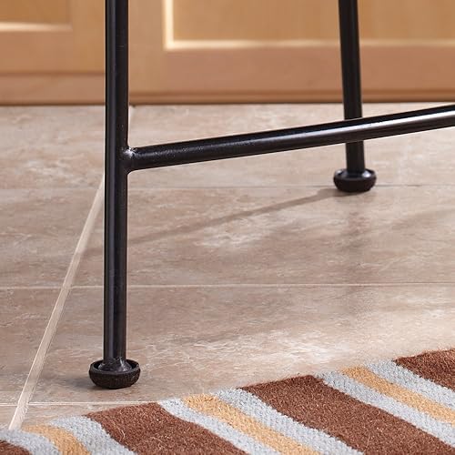 Miniatura 3 de Super Sliders Deslizadores de muebles redondos de fieltro de 1.25 pulgadas para suelos y superficies de madera dura, agarre seguro formado para más