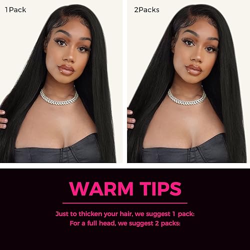 Miniatura 6 de Lashey - Extensiones de cabello humano real con pinzas, 5.29 onzas (150 g), 9 unidades, 14 pulgadas, cabello lacio y grueso, color negro natural,