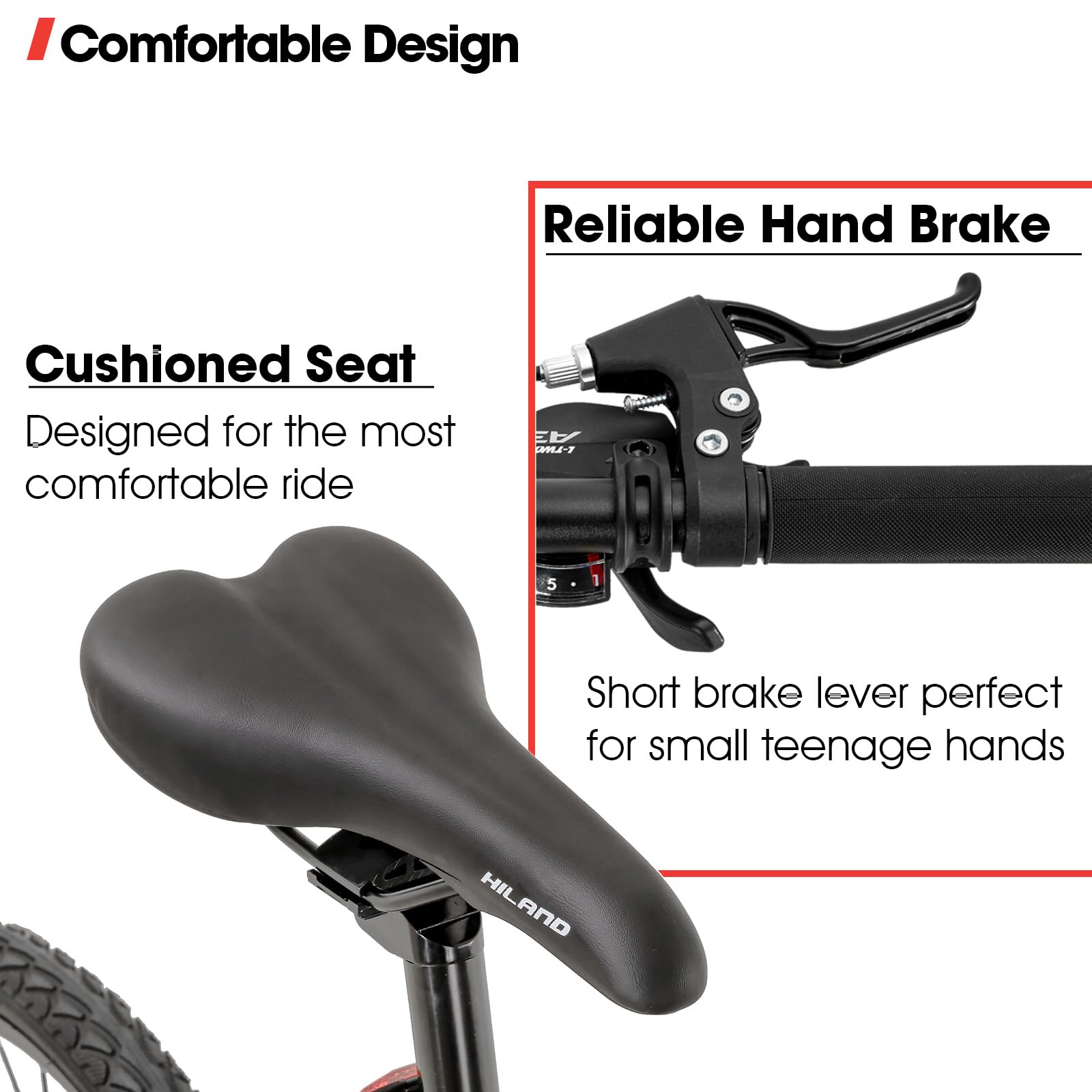 Bici Da Corsa Urbana 28 Pollici Uomo - Freni A Disco, 21 Marce, Telaio 530/570mm, Argento/Nero/Rosa - Foto 4