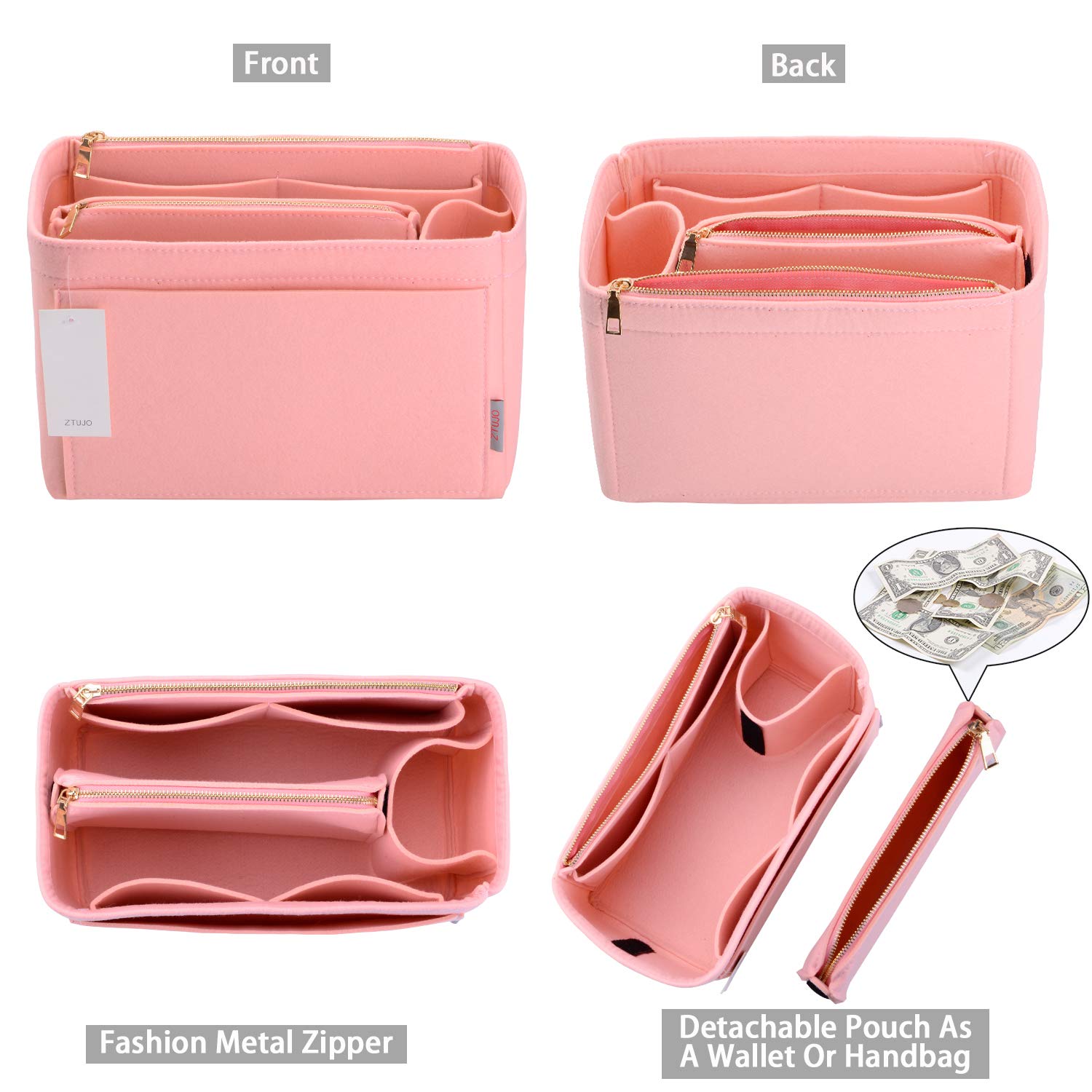 Organizador de bolsos, organizador de fieltro para bolso LV Speedy, Neverfull, elegante, Neverfull, Neverfull, Tote, Bolso, Shaper