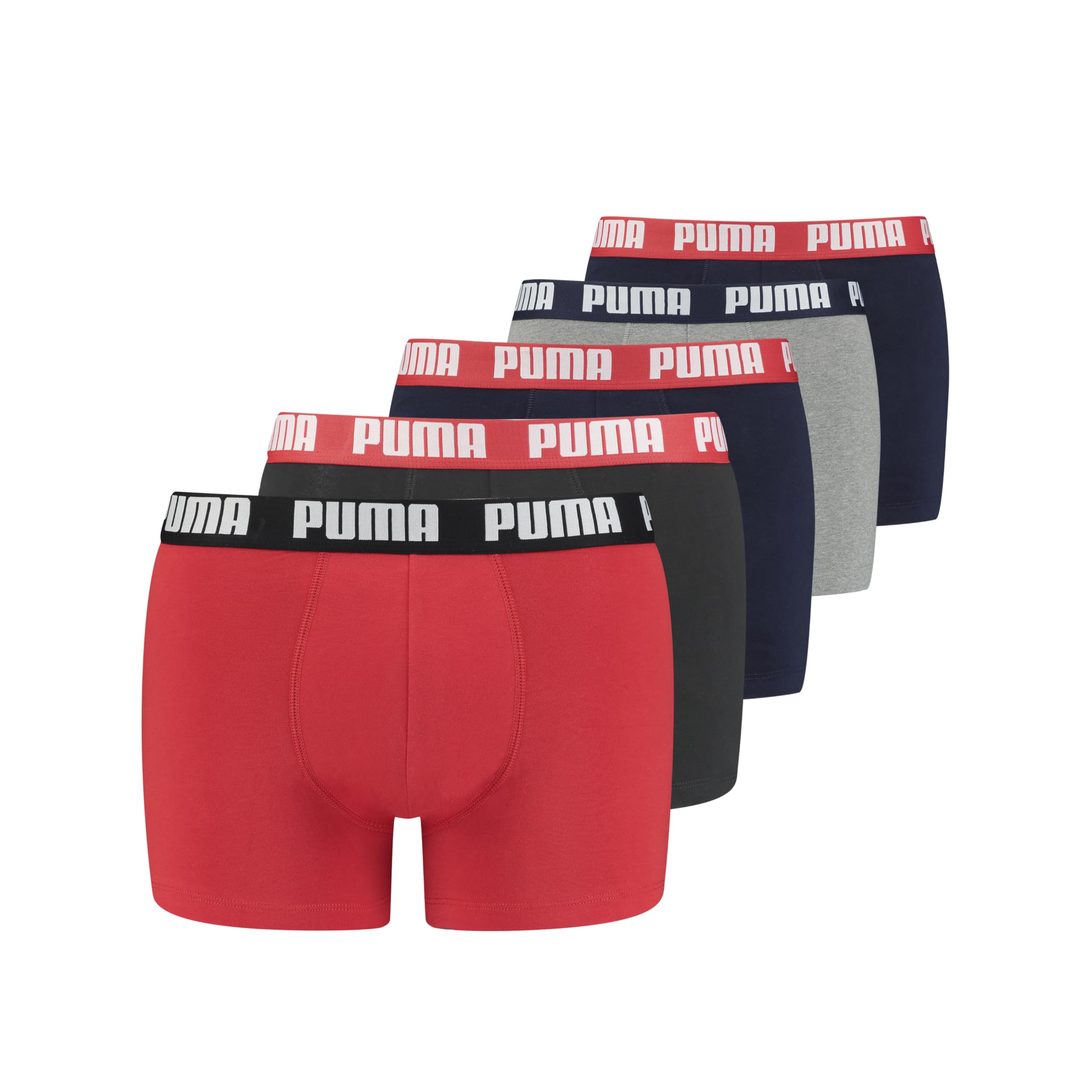 Puma Herren Boxer Unterwäsche 5er Pack
