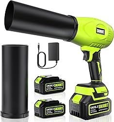 Bright Green Cordless Car Dryer