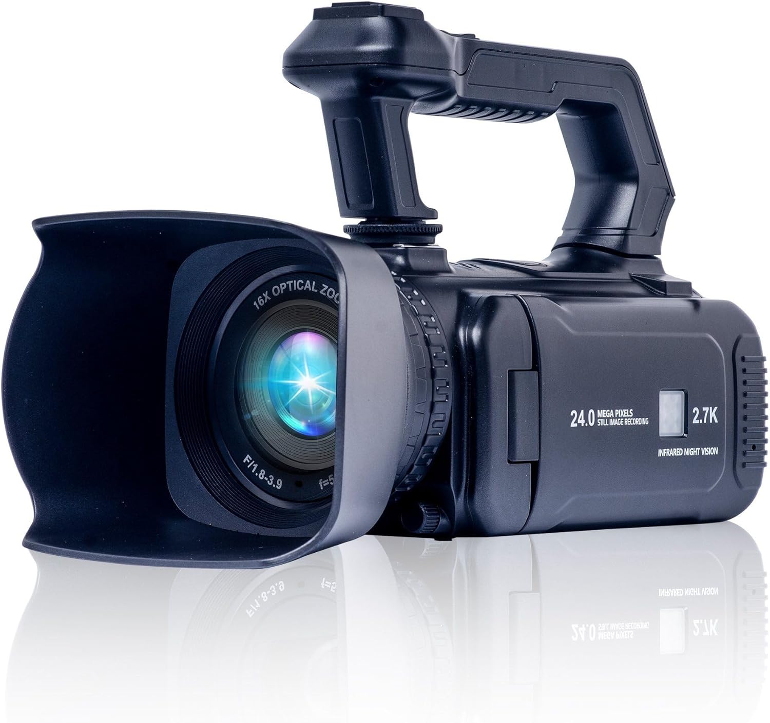 Fine Life Pro Videokamera 4K Camcorder 64MP 60FPS 64 Fach Digitalzoom