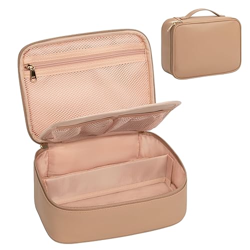 Miniatura 10 de OCHEAL Bolsa de maquillaje, bonita bolsa organizadora de maquillaje, bolsa de maquillaje potable para cosméticos, accesorios de aseo con