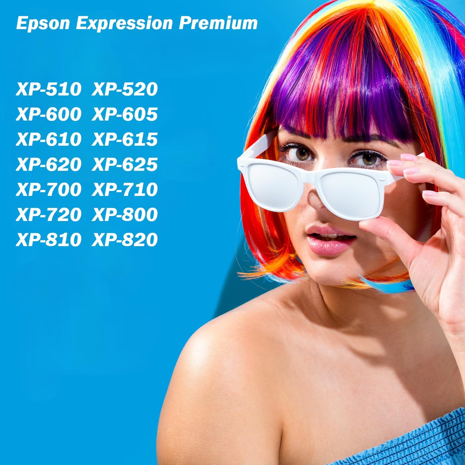 Kit 10 Cartucce Inchiostro Per Epson XP-520/XP-615/XP-710/XP-820 - Compatibili Go Inks
