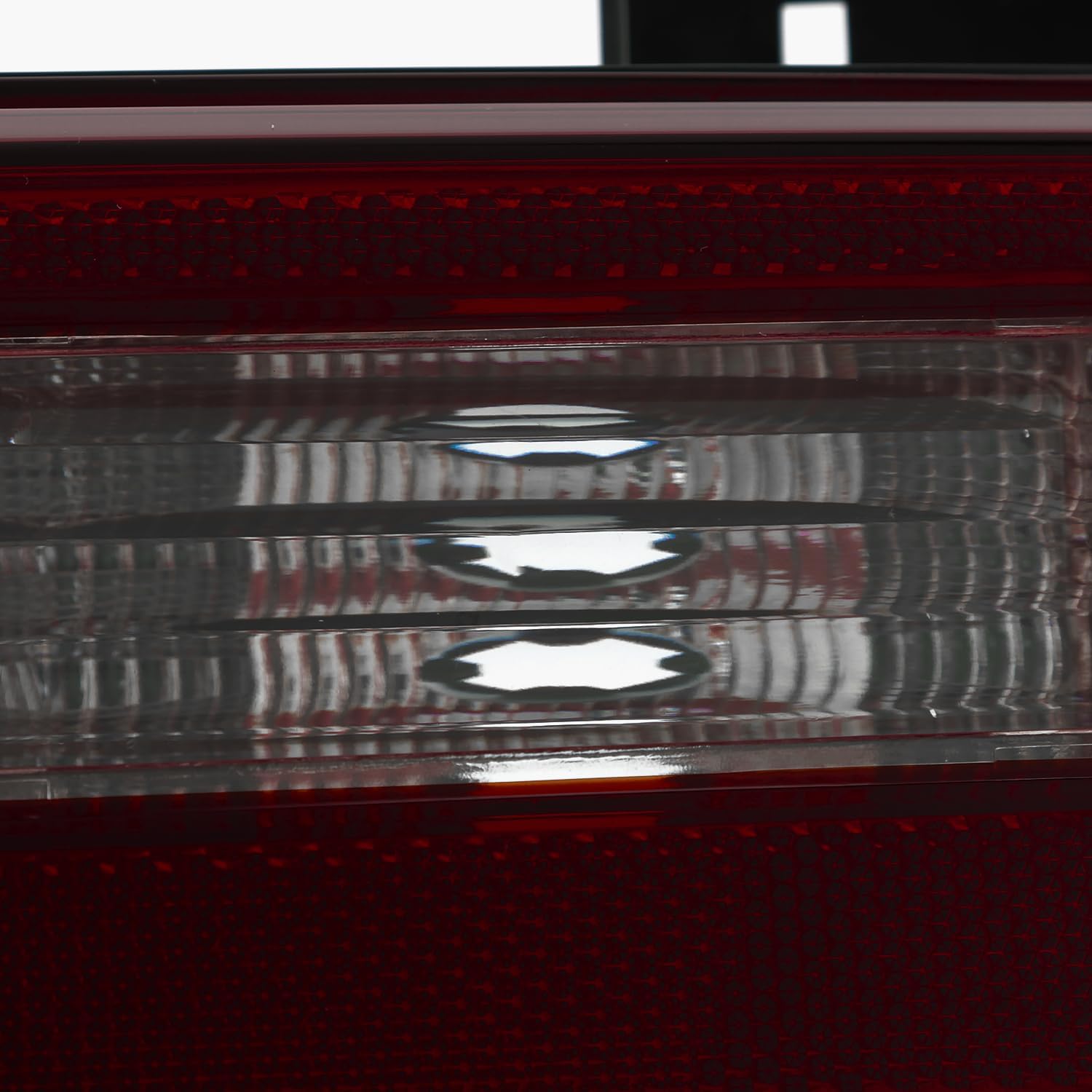AKKON - Fits 2014-2015 Chevy Camaro [Incandescent Model] Dark Red Tail Lights Brake Lamp Pair Driver Left+Passenger Right Replacement