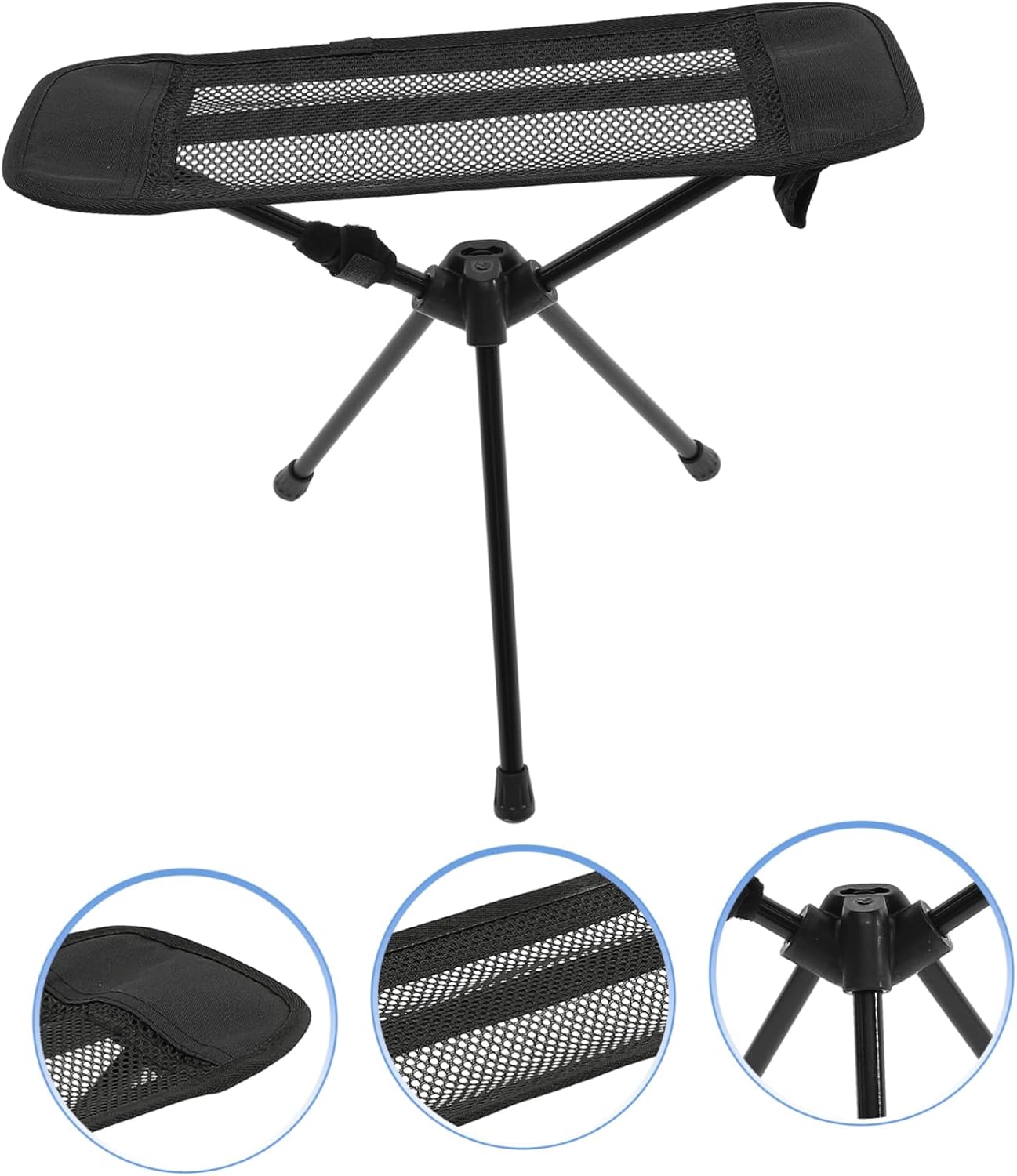 Milisten Portable Folding Stool for Camping Lightweight Outdoor Chair Mini Fishing Stool Carry Bag Ultra-Compact Design for Beach Hiking and Picnics