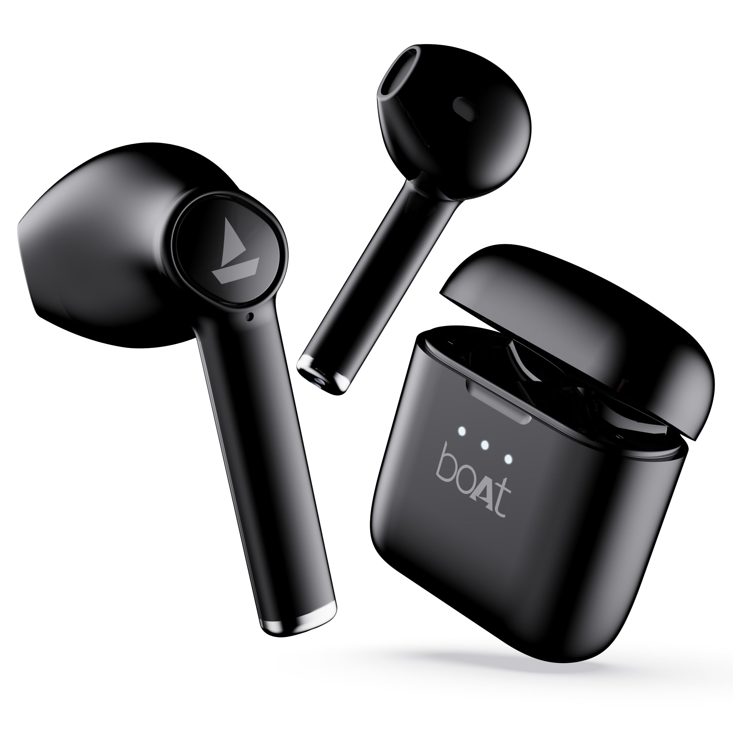 boAtAirdopes 131 TWS In Ear Earbuds with Upto 60 Hours, ASAP Charge, IWP Tech, One Touch Voice Assistant(Active Black)