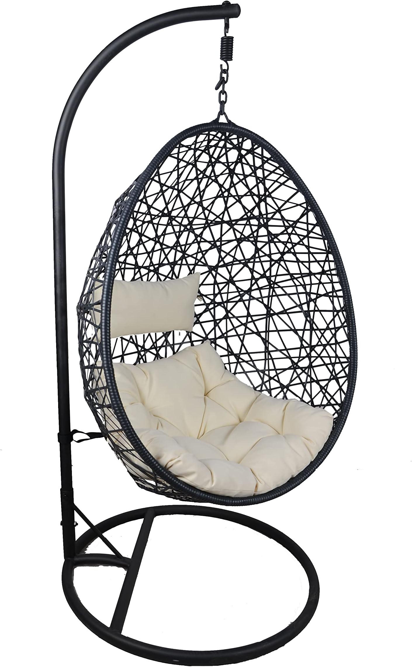 Havana rattan hanging egg chair