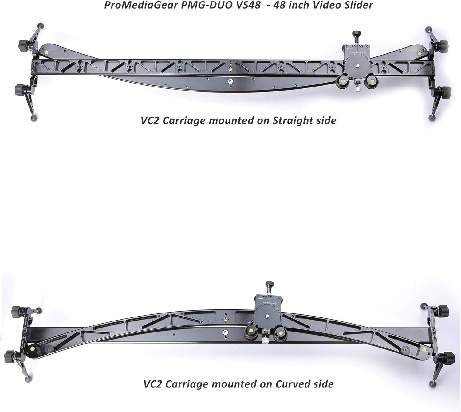 VS48 PMG-Duo 48 Inch Video Slider+ Carrying Case