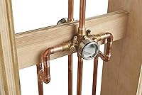 Vista 12 de American Standard RU101SS - Válvula de ducha flash con entradas y salidas universales con topes de destornillador, sin terminar