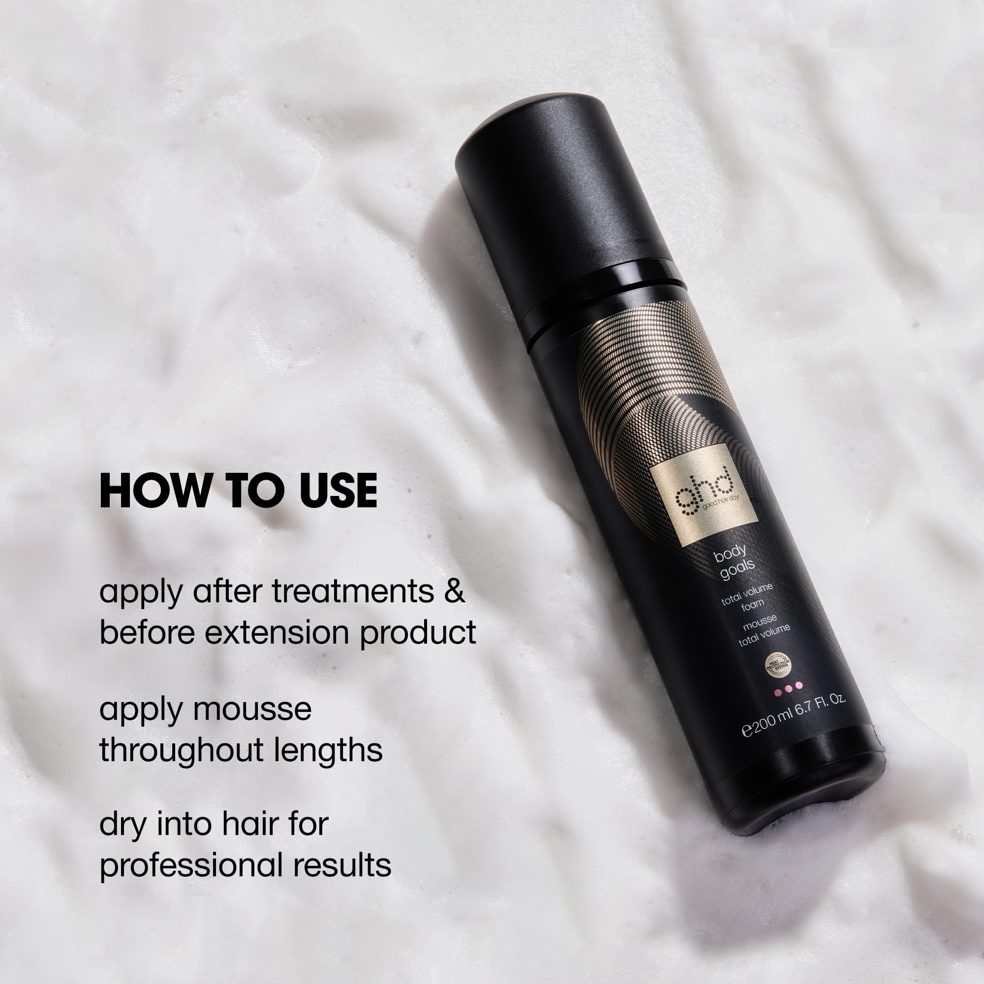 ghd Body Goals – Mousse Total Volume