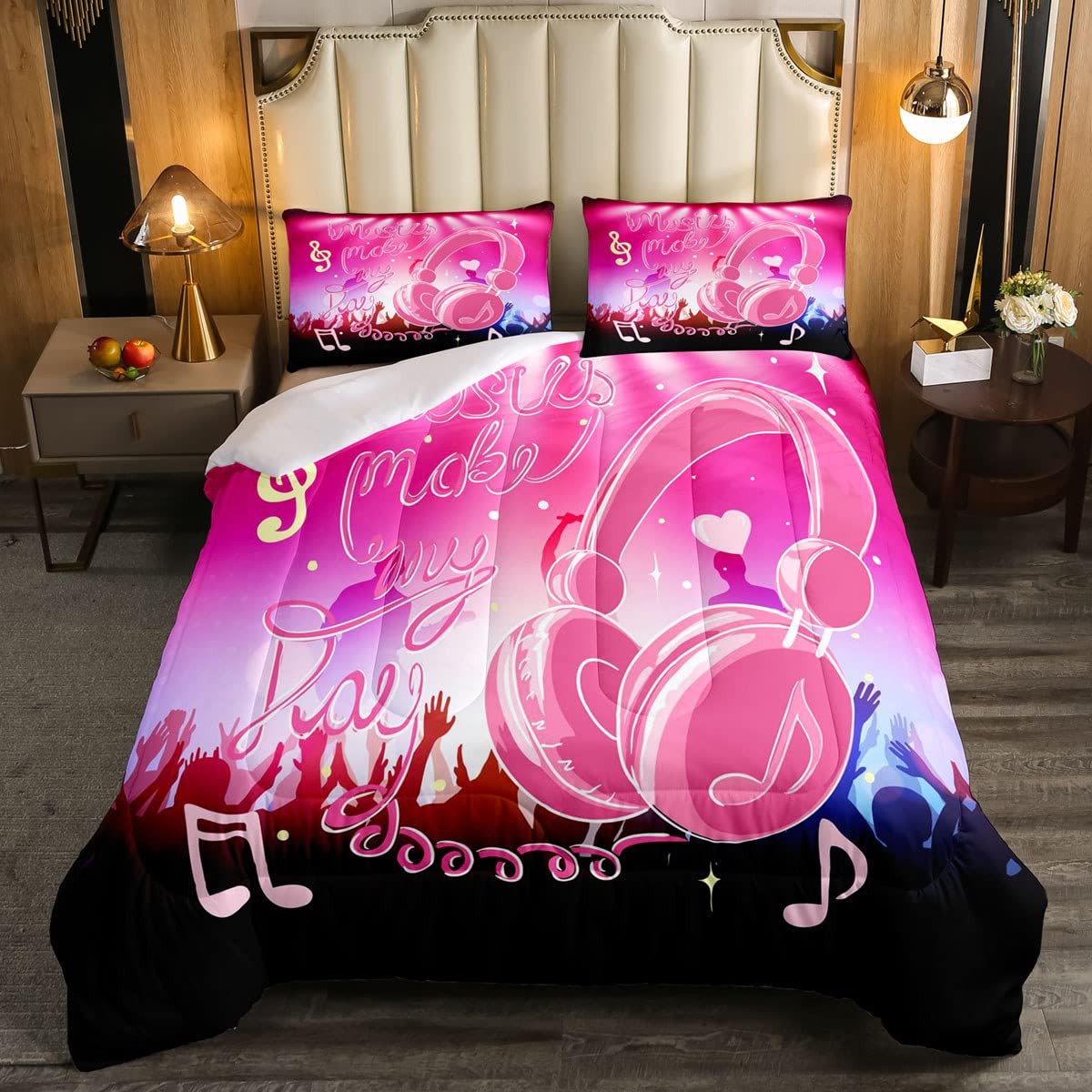 Set di biancheria da letto per bambini, ragazzi, ragazze, adolescenti, coppie, fidanzate, con piumone, Bedding Piumino e piumone, colore: rosa