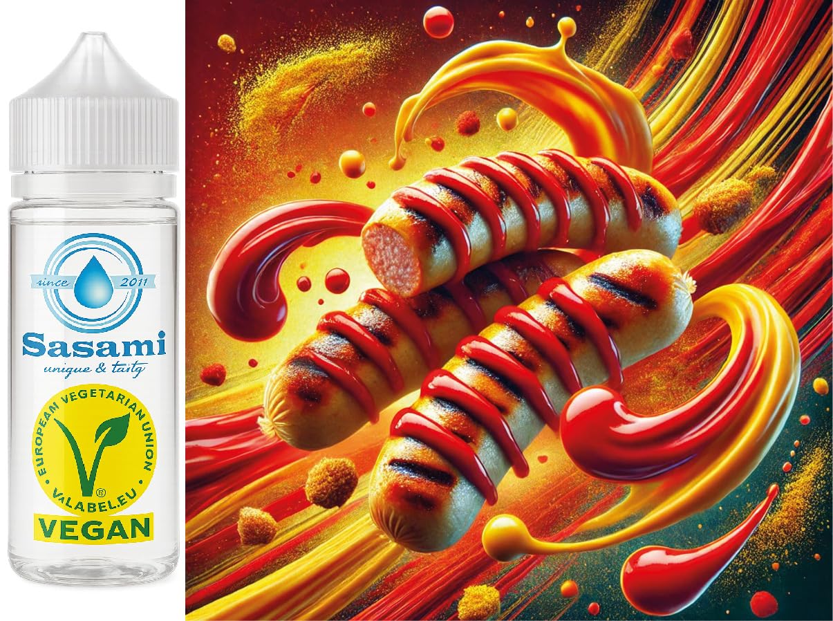 Currywurst aromat koncentrat – Wegański – Sasami – 100ml