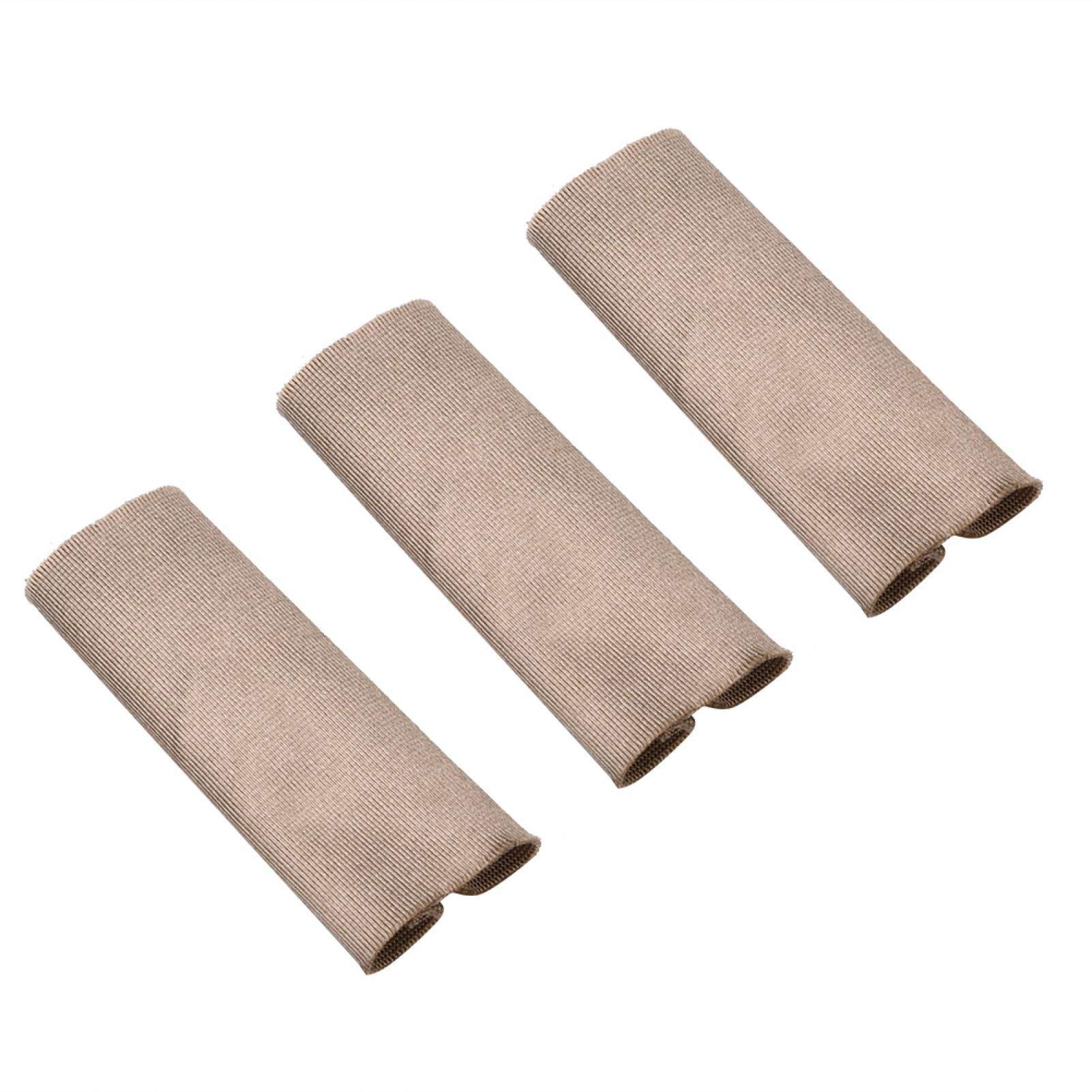 DAUERHAFT 3pcs Fly Fishing Finger Protector,Breathable Wear-Resistant,Hand Guard Gear Tool Accessory,Lycra Cloth,Anti-Pilling,for Fly Fishing