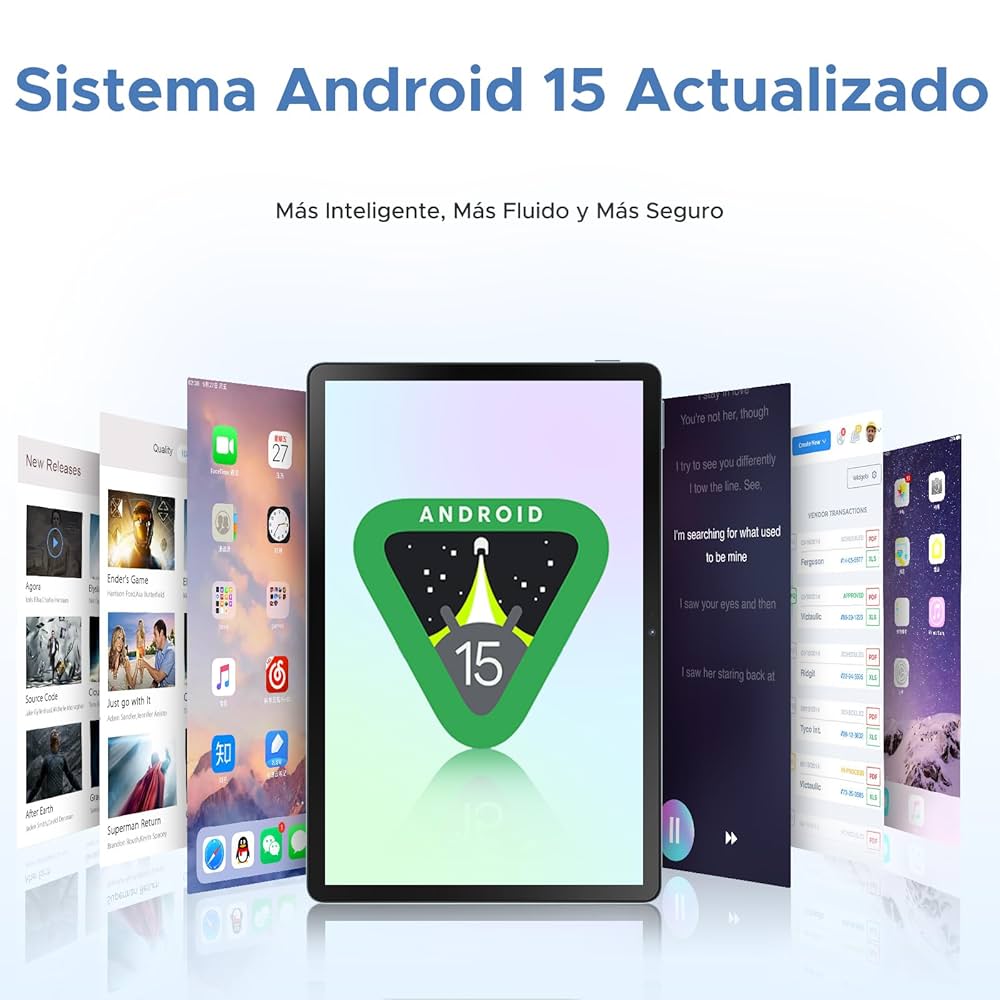 DOOGEE U11 Pro Android 15 Tablet z klawiaturą i rysikiem, 30