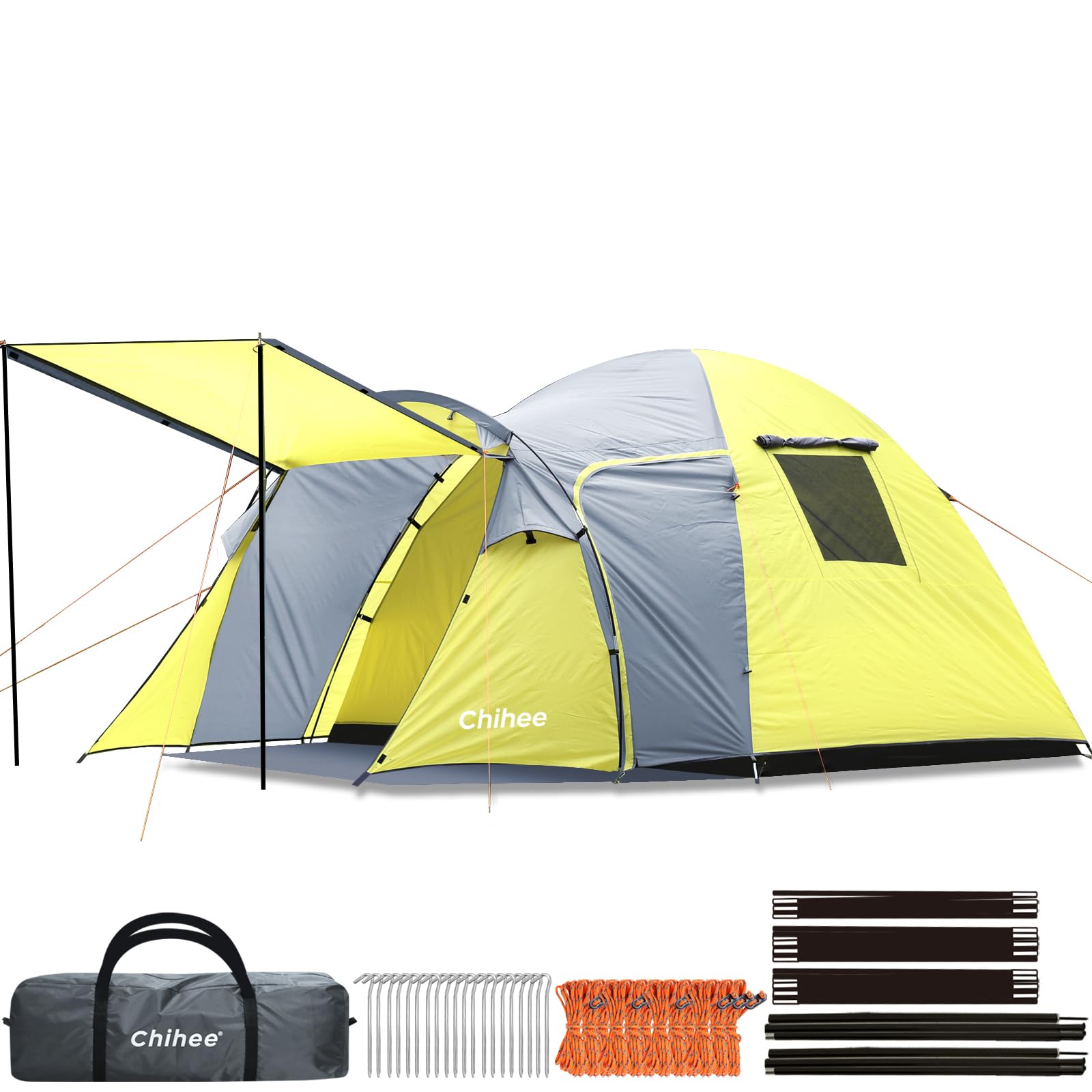 Chihee Camping Tent 3 Person Double Layered