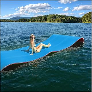 3-Layer Lake Aqua Foam Mat,Swimming Foam Pool Floating Mattress, Pool Float Water Blanket Water Floating Bed Comfortable Water Float Mat