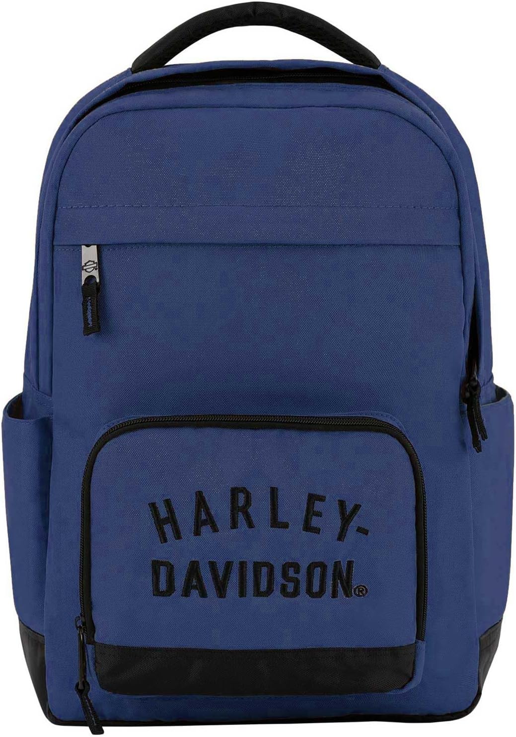 Harley-Davidson Rugged Twill Water-Resistant Polyester Backpack - Blue