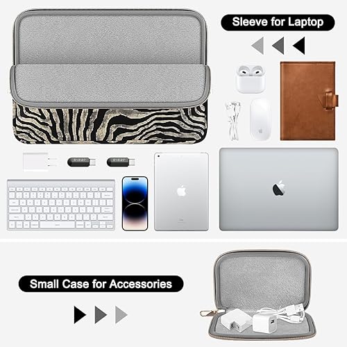 Miniatura 6 de ARVOK Funda para laptop de 15 15.6 y 16 pulgadas para MacBook Pro de 15 pulgadas, MacBook Pro de 16 pulgadas, resistente al agua, funda para