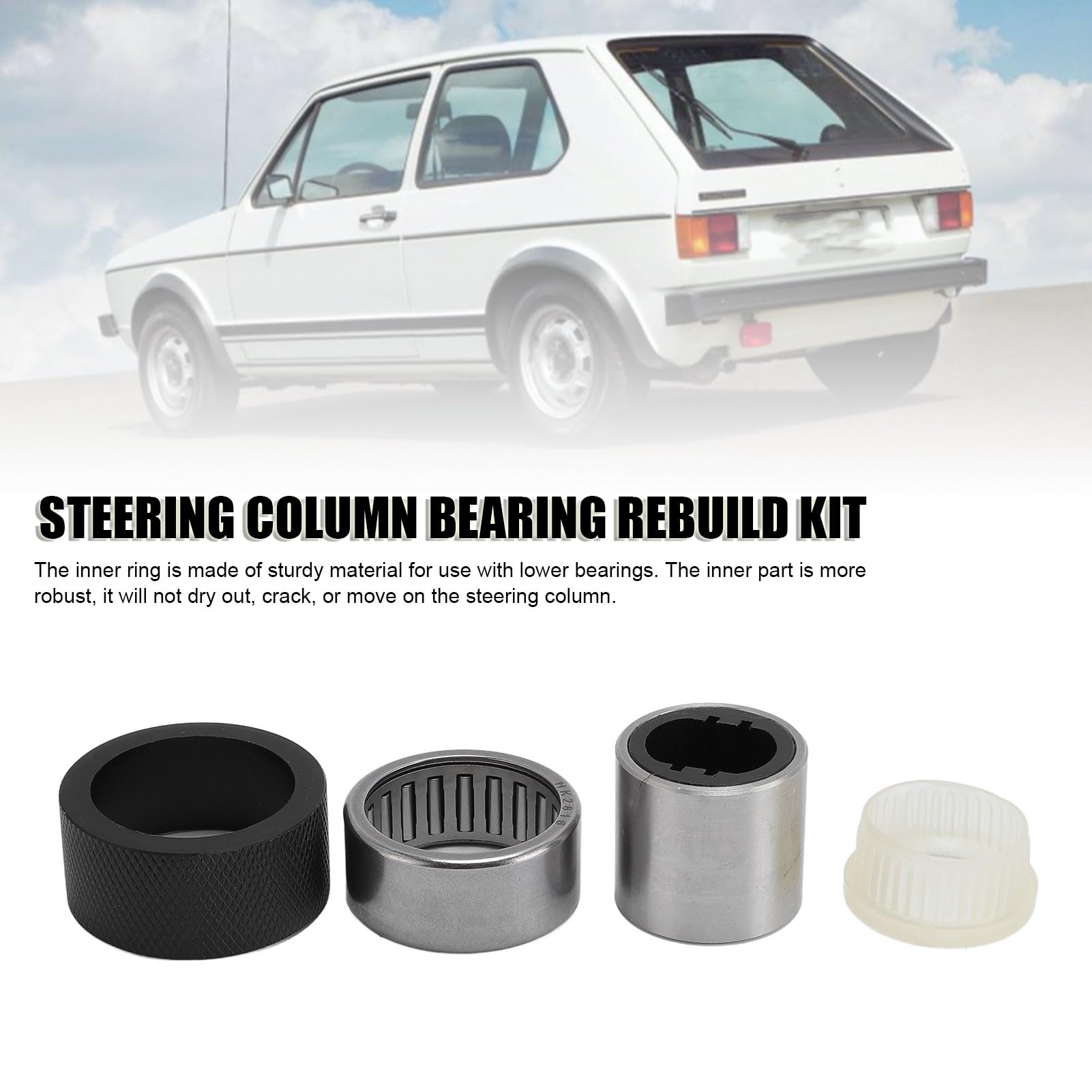 Steering Column Bearing Bushing Rebuild Kit 171 419 517 Metall Hohe Haltbarkeit Ersatzteil für MK1 Rabbit Cabriolet Baujahr 1974 bis 1983