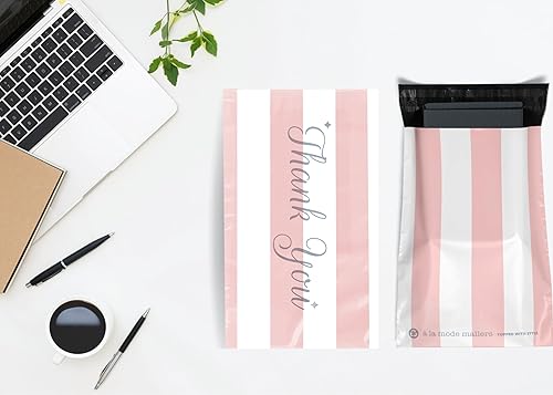 Miniatura 7 de Sobres de polietileno de 10 x 13 pulgadas, paquete de 100 suministros de envío reutilizables, bolsas de correo para ropa, pequeñas empresas,