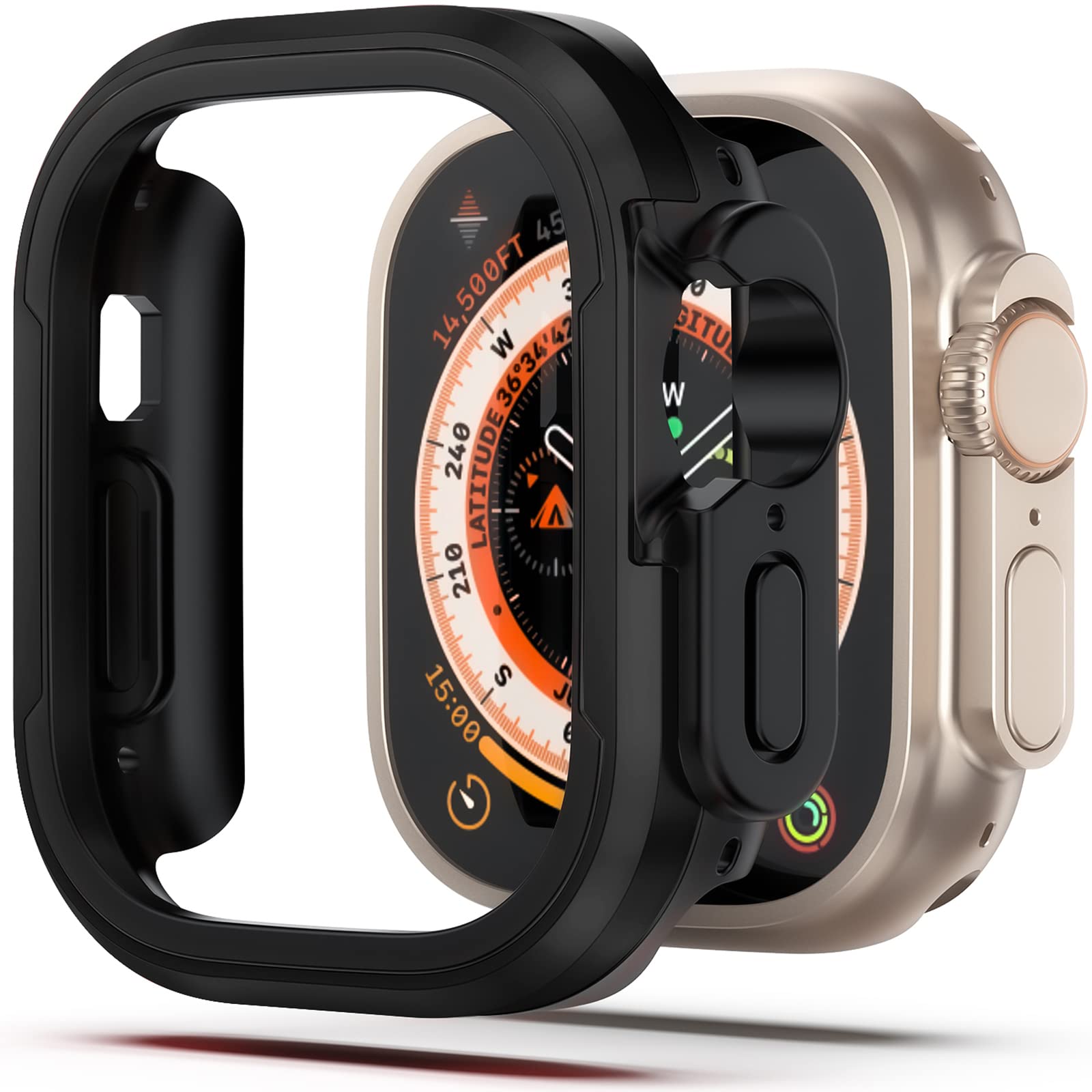 Amazon | NINKIコンパチブル Apple Watch Ultra2/Ultra 用 ケース 49mm  