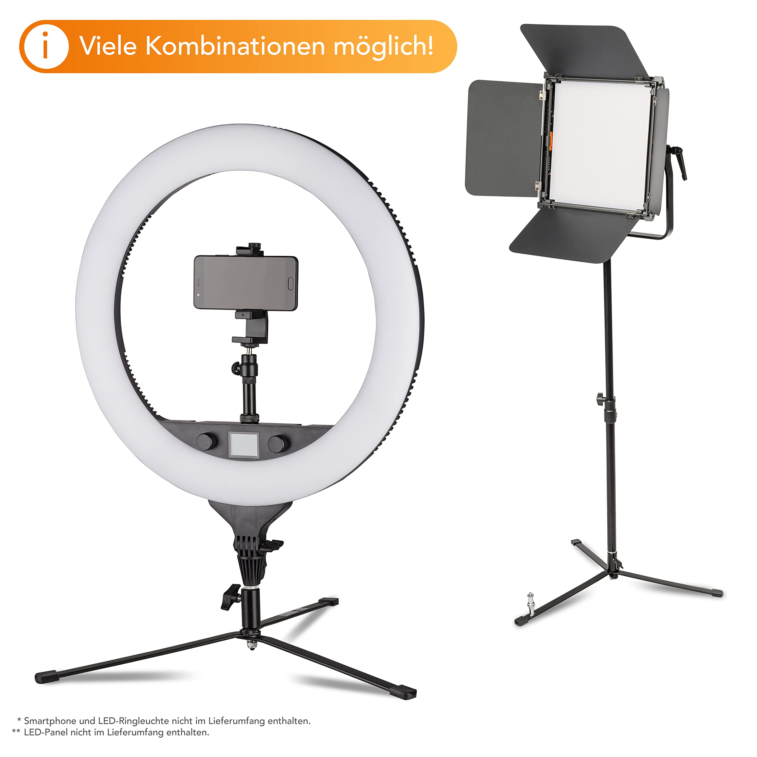 Walimex pro Statyw do lampy podłogowej BL-K + kolumna centralna