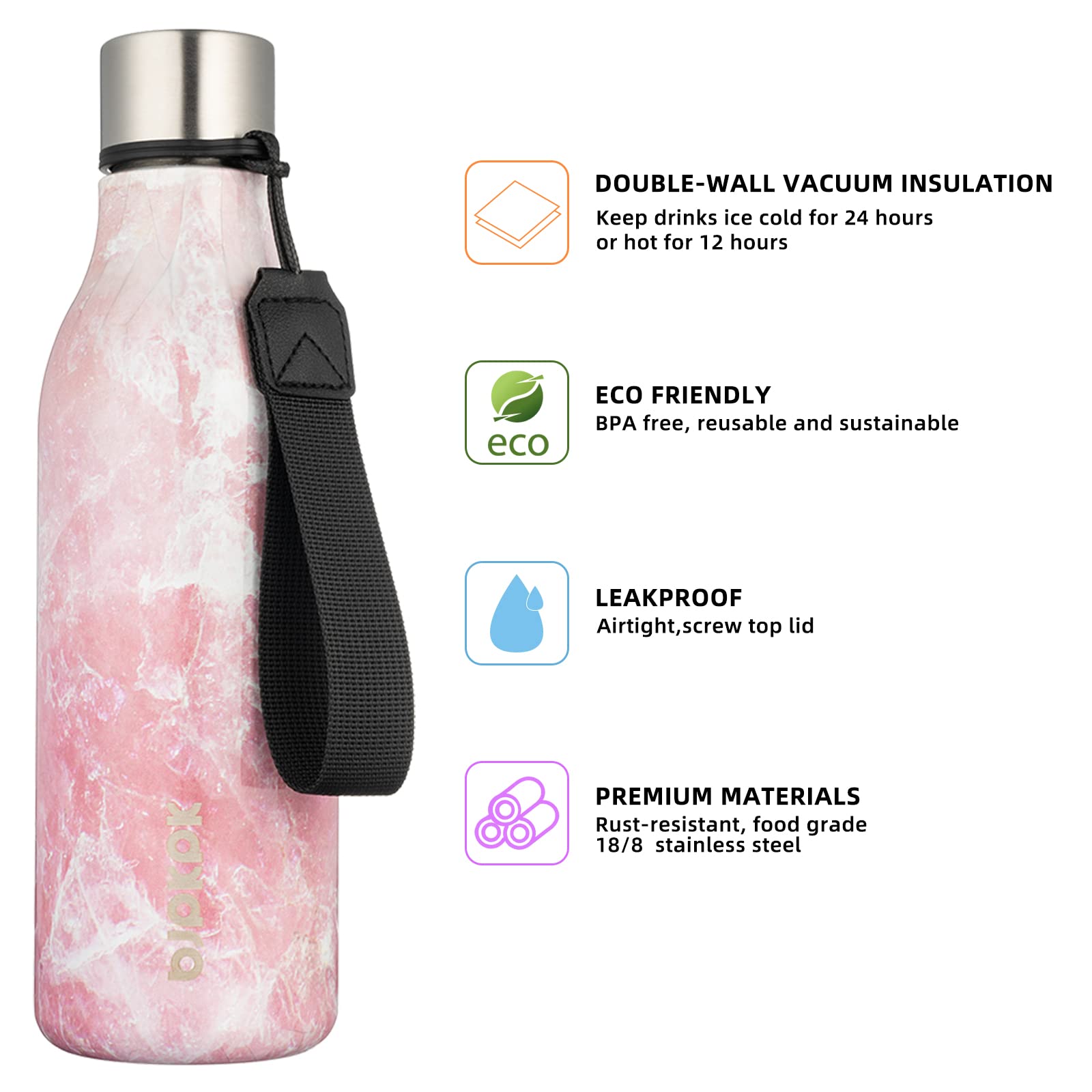 BJPKPK Insulated Beverage Bottles