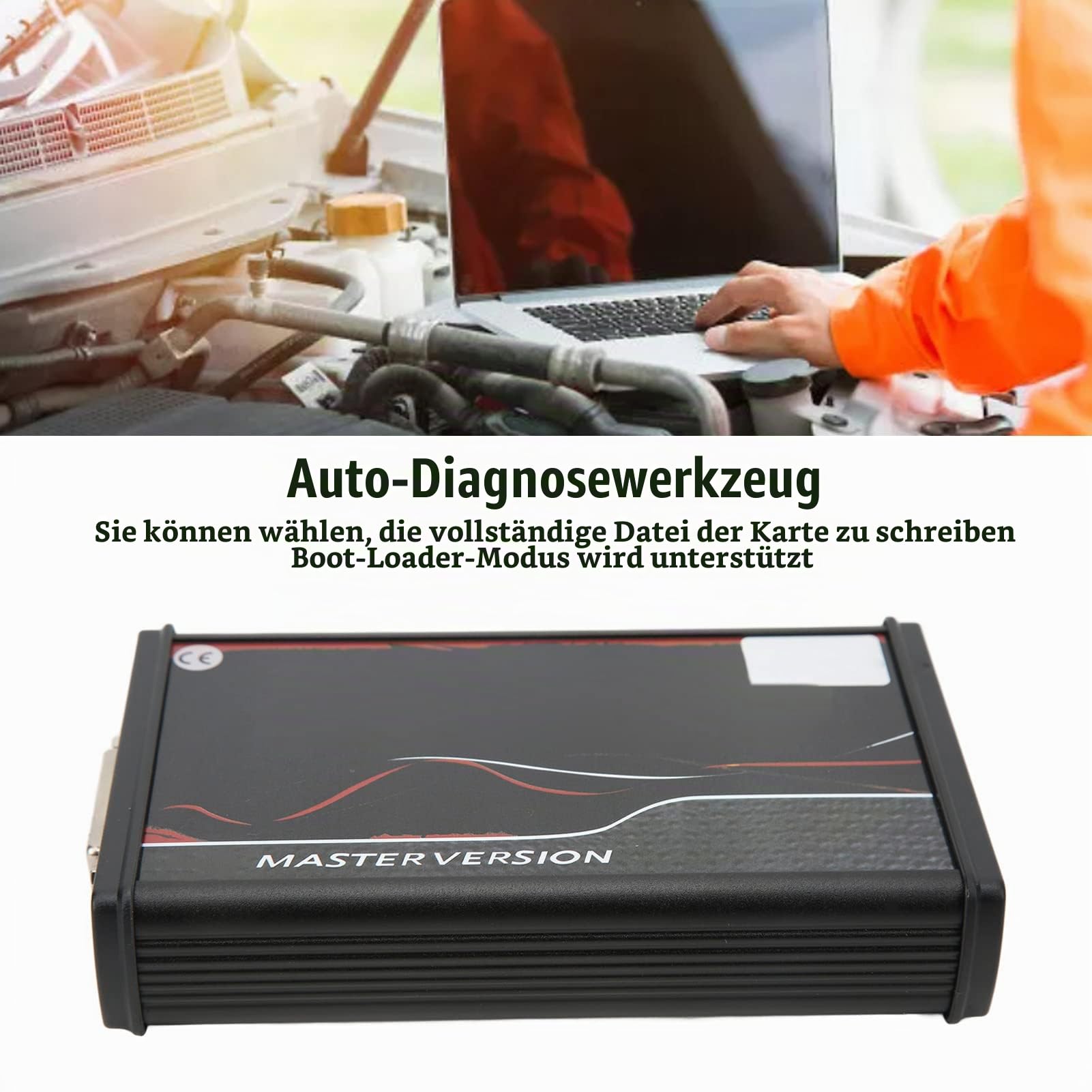 OBD2-Scanner, Professionelles OBD2-ECU-Programmiertool für Kess V2.8 5.017 EU-Versions-Software-Upgrade. 12 V Genaues Fehler-Tuning-Diagnose-Scan-Tool für PKW, LKW, Traktor
