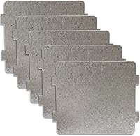 Vista 8 de 5 piezas de horno de microondas, cubierta universal para guía de ondas, hoja de mica, horno de microondas, pieza de reparación para cocina, hogar