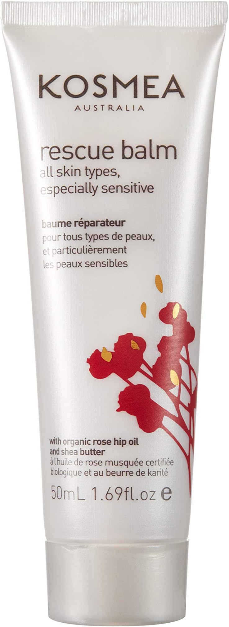 Kosmea Rescue Balm for Dry, Itchy, Sensitive Skin – Natural Moisturizing Balm with Rosehip, Calendula and Lavender – Gentle Care for Face, Body and Family – Made with Botanical Ingredients